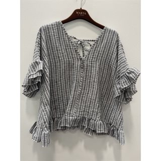 Marta - Matilda Top - Nero - Onesize